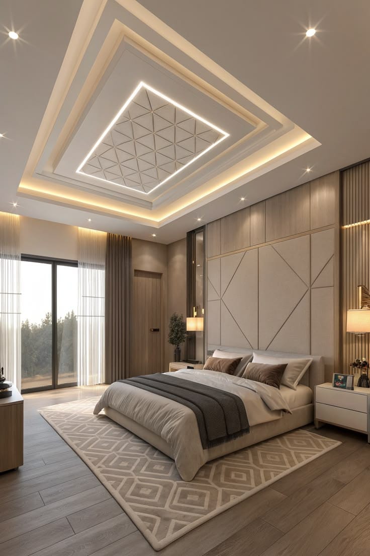 Master bedroom lighting